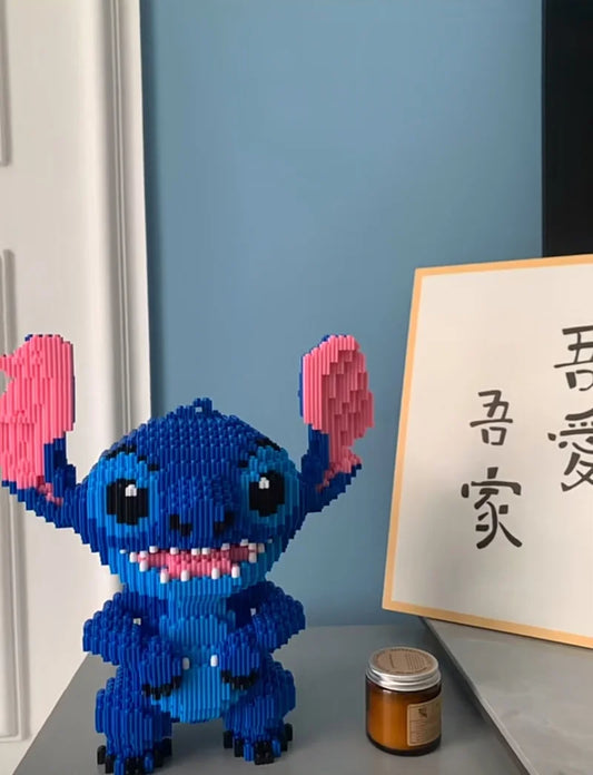 Figurine Stitch en briques – Statue décorative