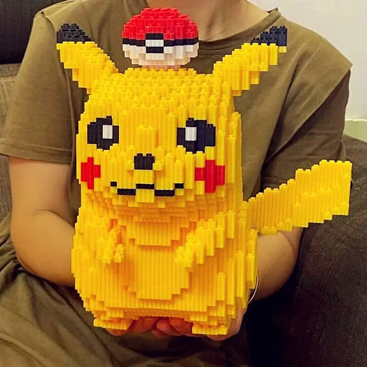 Figurine Pikachu – Diamond Micro Building Blocks (5210 pièces)