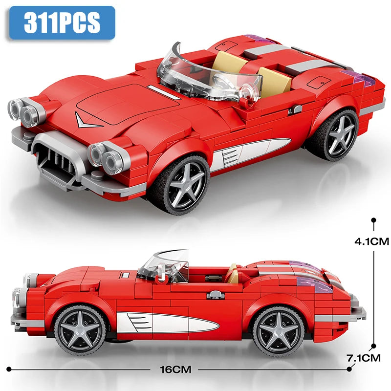 Speed Series – Racing Sports Supercar (MOC Technique)