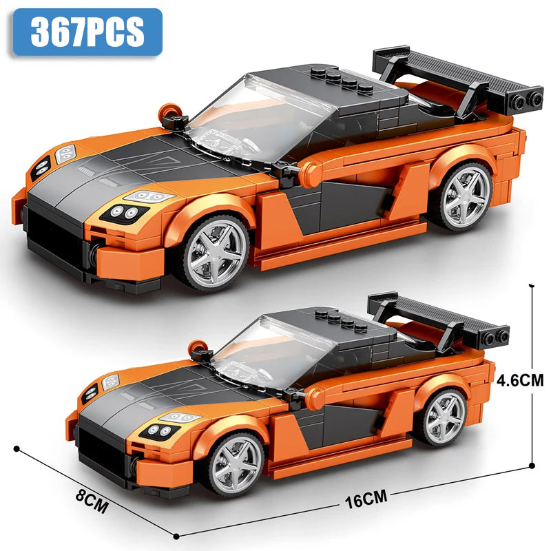 Speed Series – Racing Sports Supercar (MOC Technique)