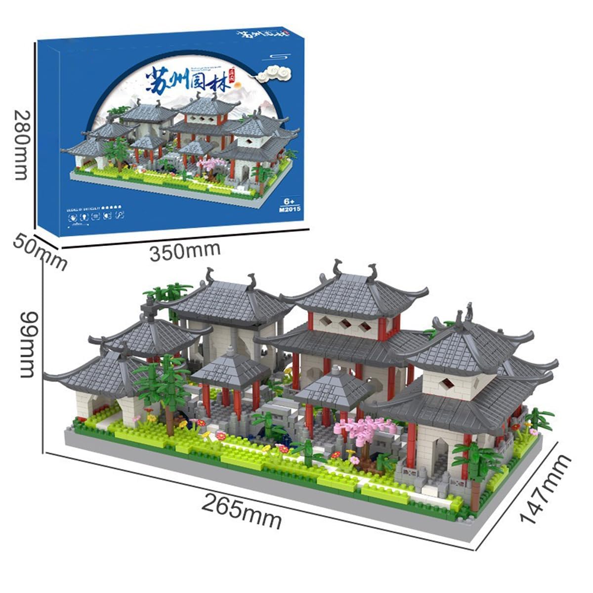 Suzhou Garden – Modular Building Blocks (5650 pièces)