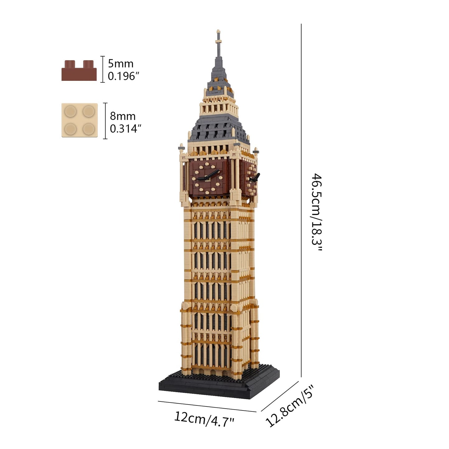 LULUFUN – Louvre Building Blocks Set (3377 pièces)