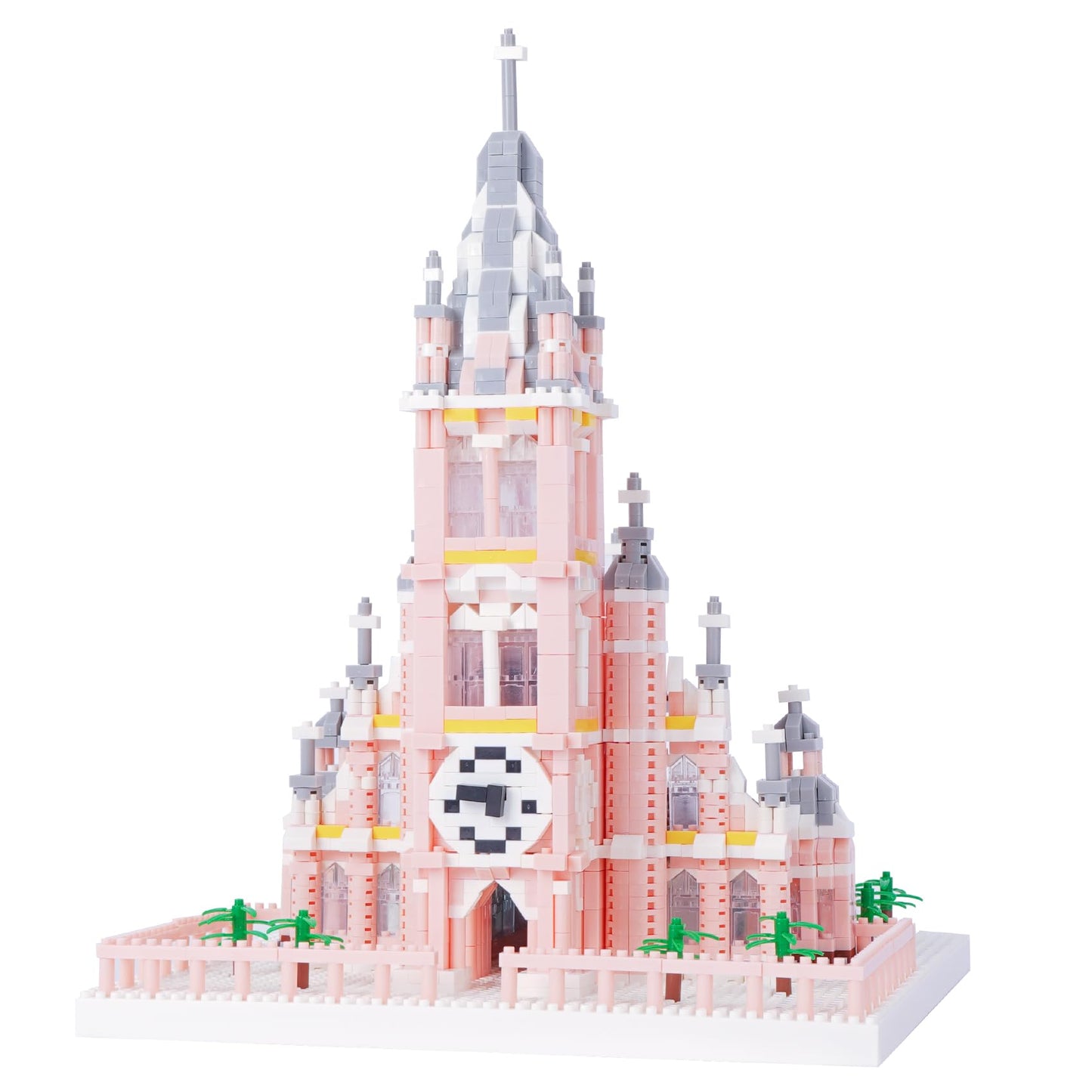 LULUFUN Blocs de Construction d'architecture, Ensemble de Mini Blocs de Construction de la Tour de Pise, Jouets Cadeaux pour Enfants et Adultes