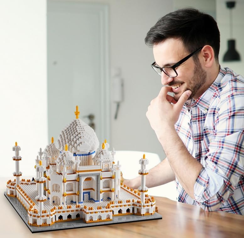 Taj Mahal – Ensemble de blocs de construction (réplique architecturale)