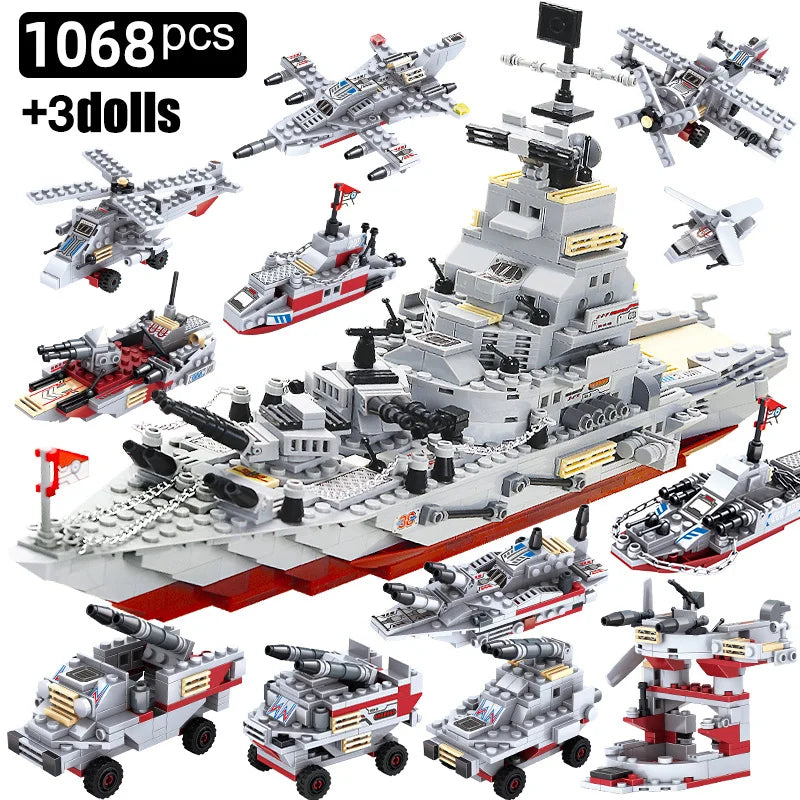 Set de construction – Chariot de guerre avions militaires