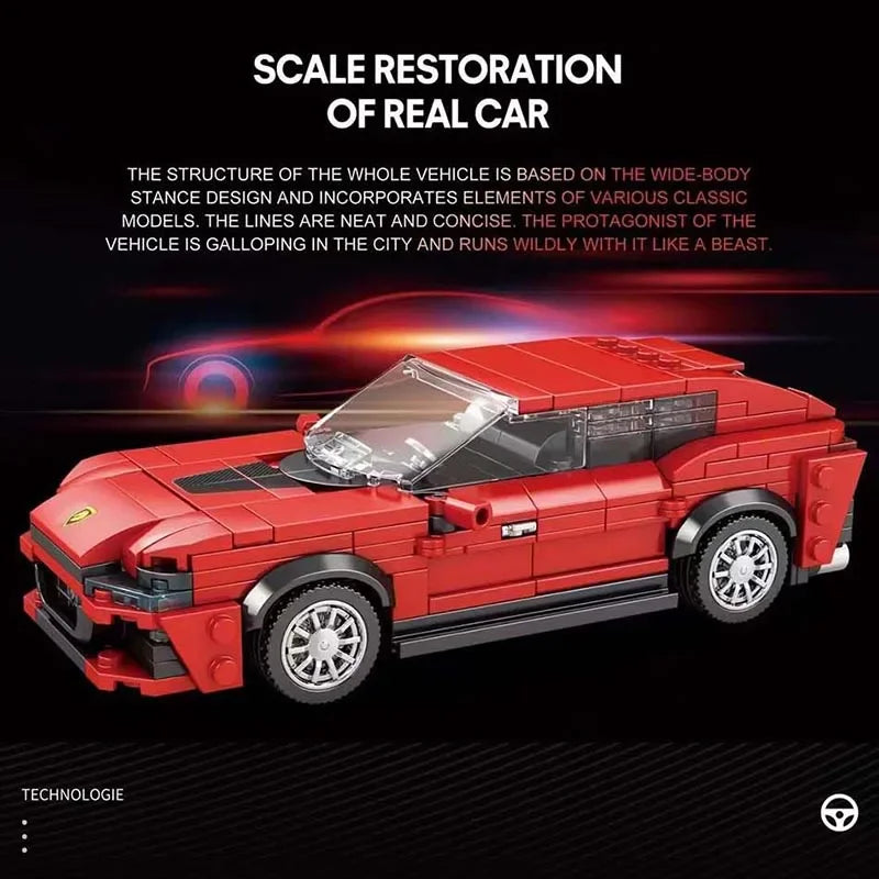 Speed Series – Racing Sports Supercar (MOC Technique)