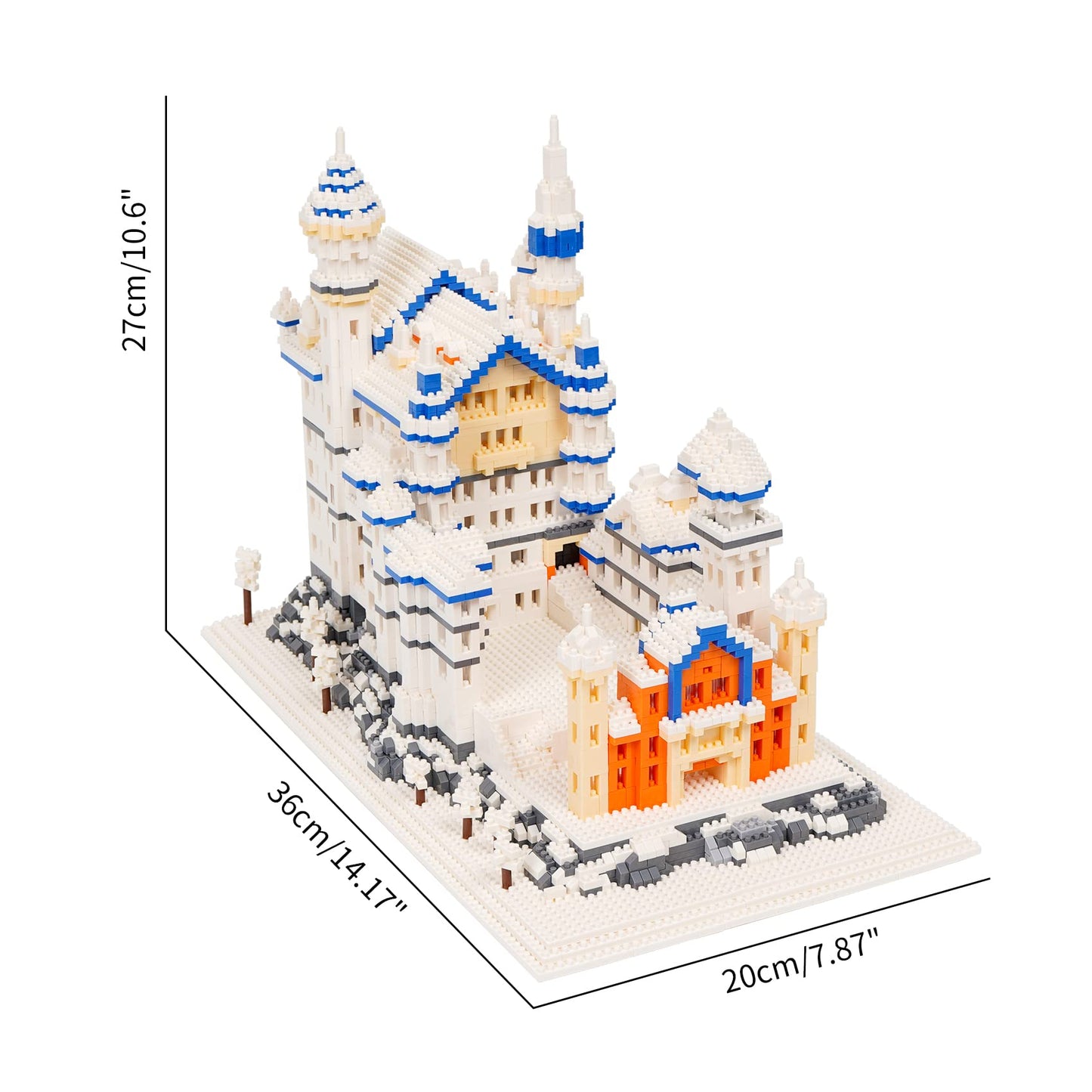 Mini Building Blocks – Église à neuf tours