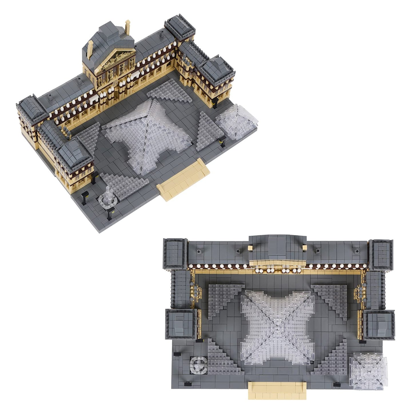 LULUFUN – Louvre Building Blocks Set (3377 pièces)