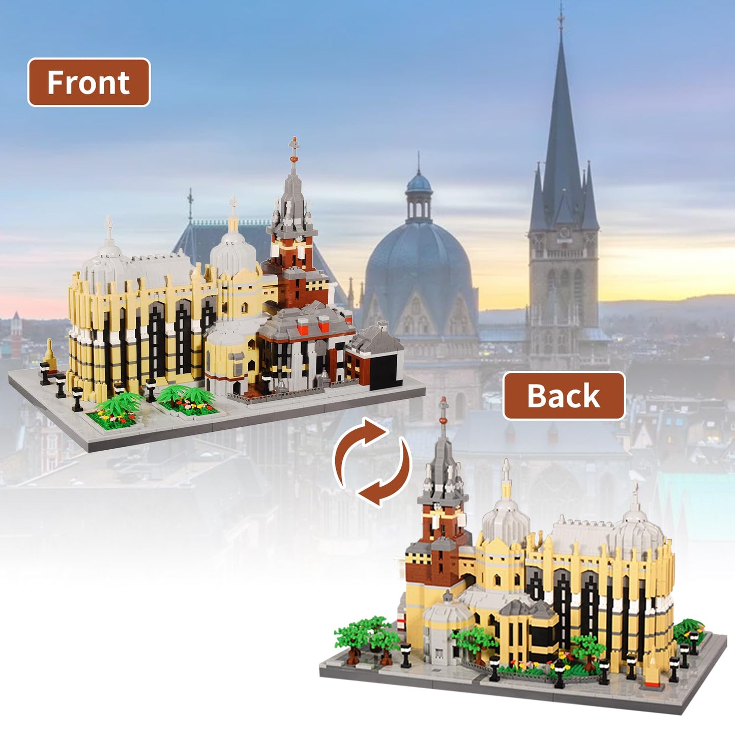 Mini Building Blocks – Église à neuf tours