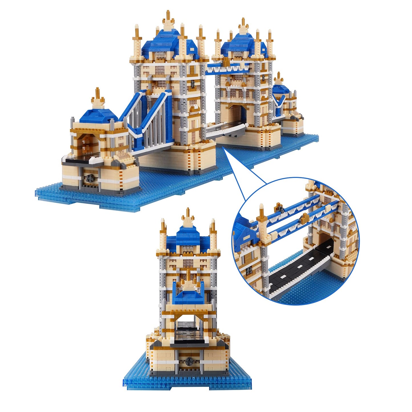 LULUFUN – Louvre Building Blocks Set (3377 pièces)