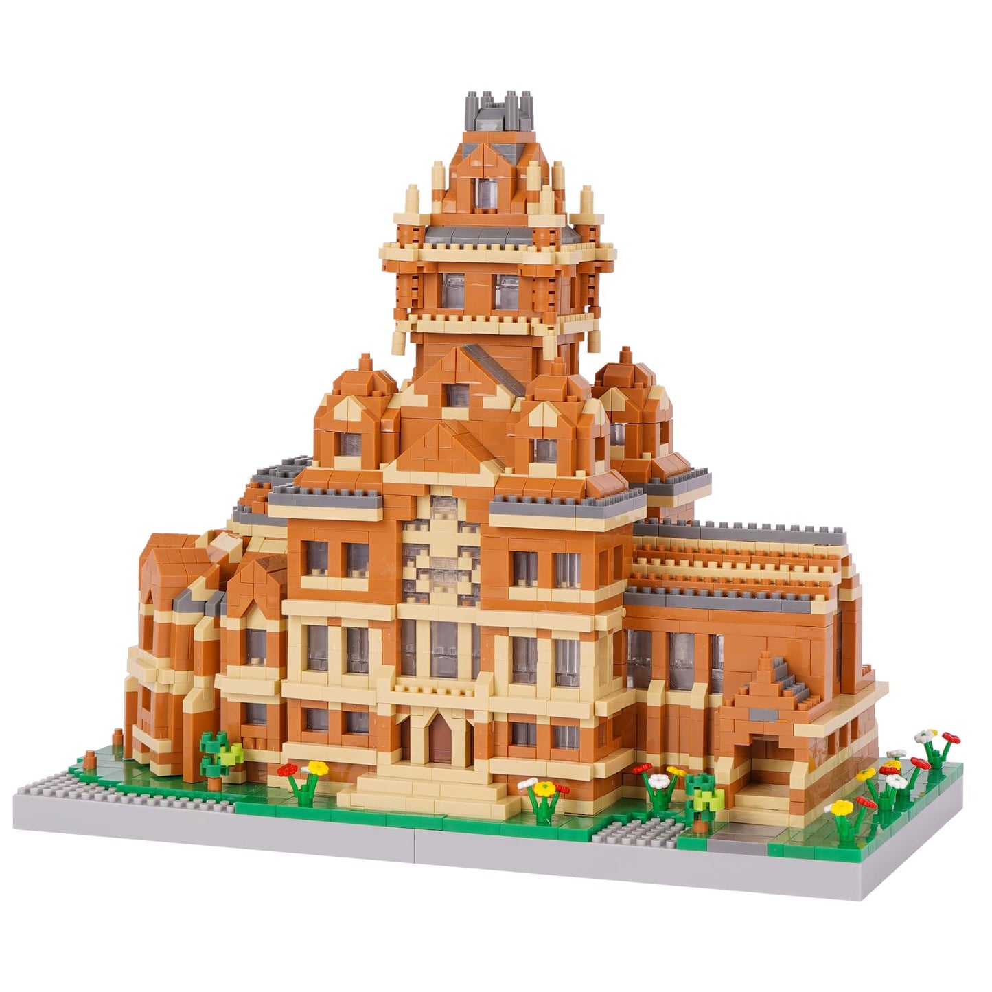 LULUFUN Blocs de Construction d'architecture, Ensemble de Mini Blocs de Construction de la Tour de Pise, Jouets Cadeaux pour Enfants et Adultes