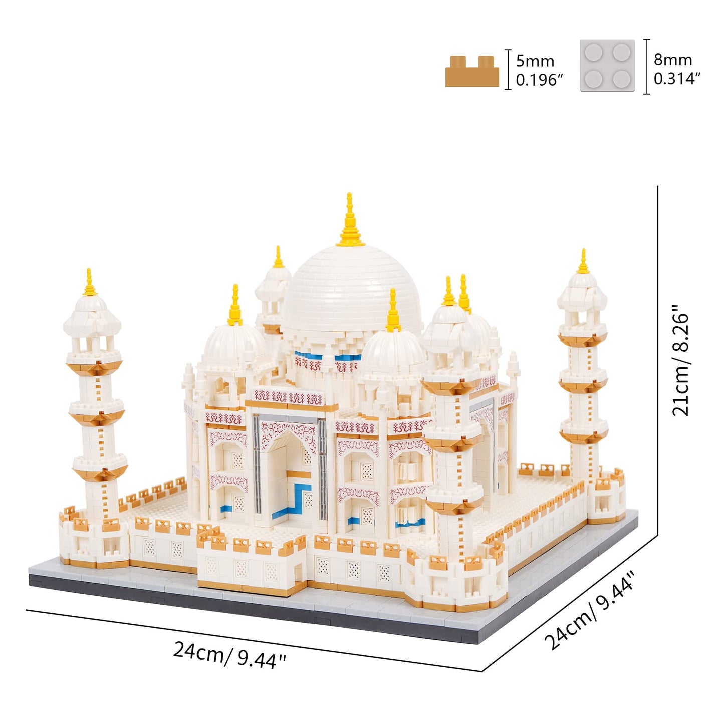 Mini Building Blocks – Église à neuf tours