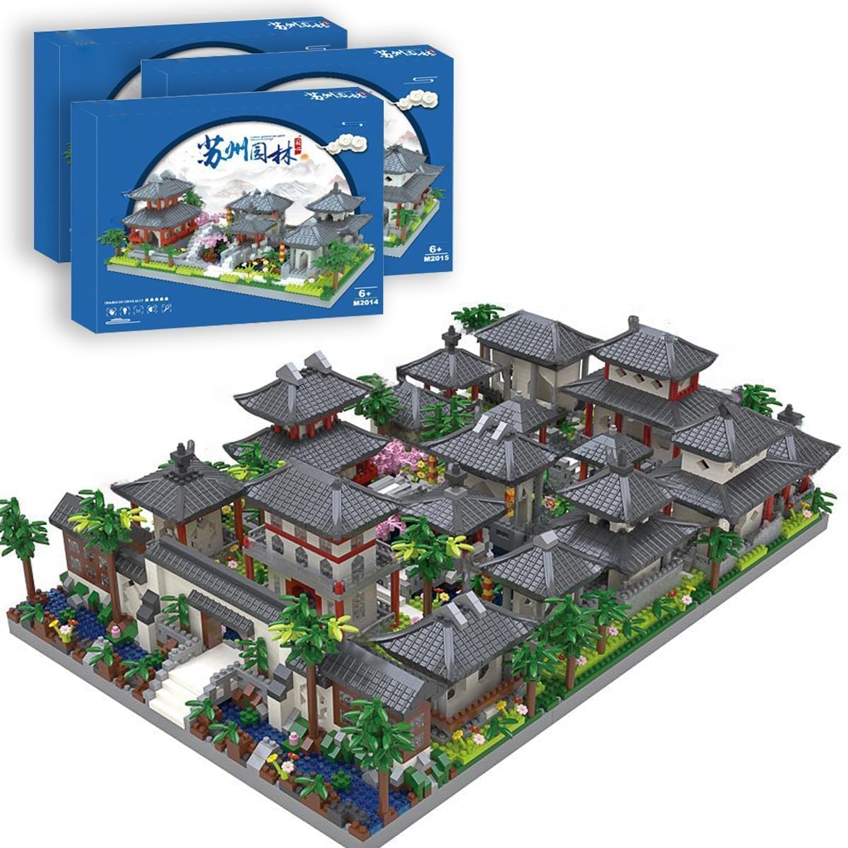 Suzhou Garden – Modular Building Blocks (5650 pièces)