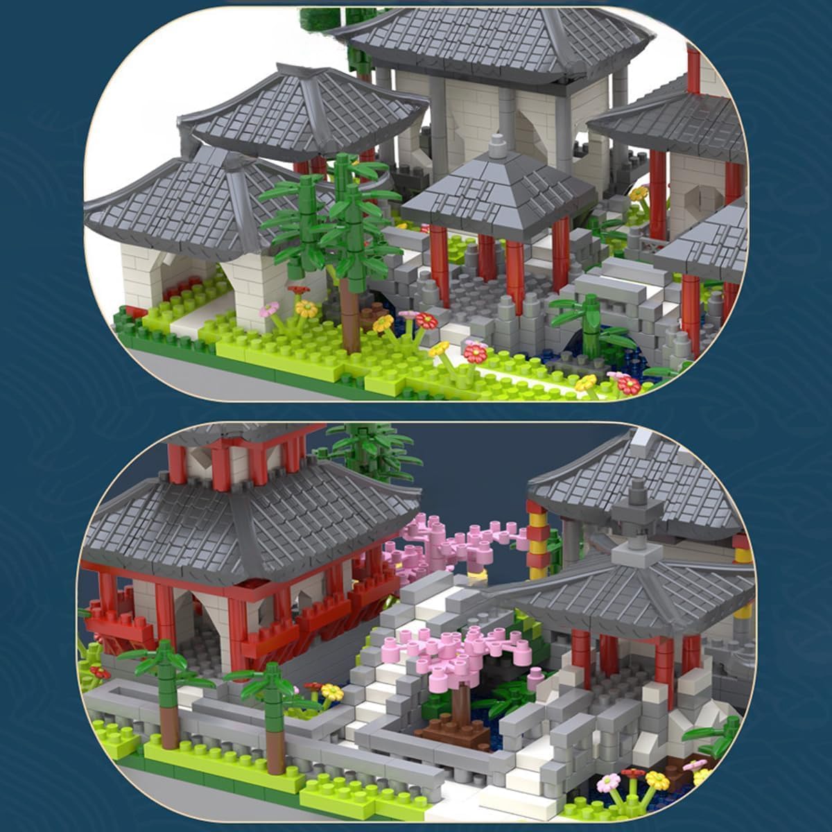 Suzhou Garden – Modular Building Blocks (5650 pièces)