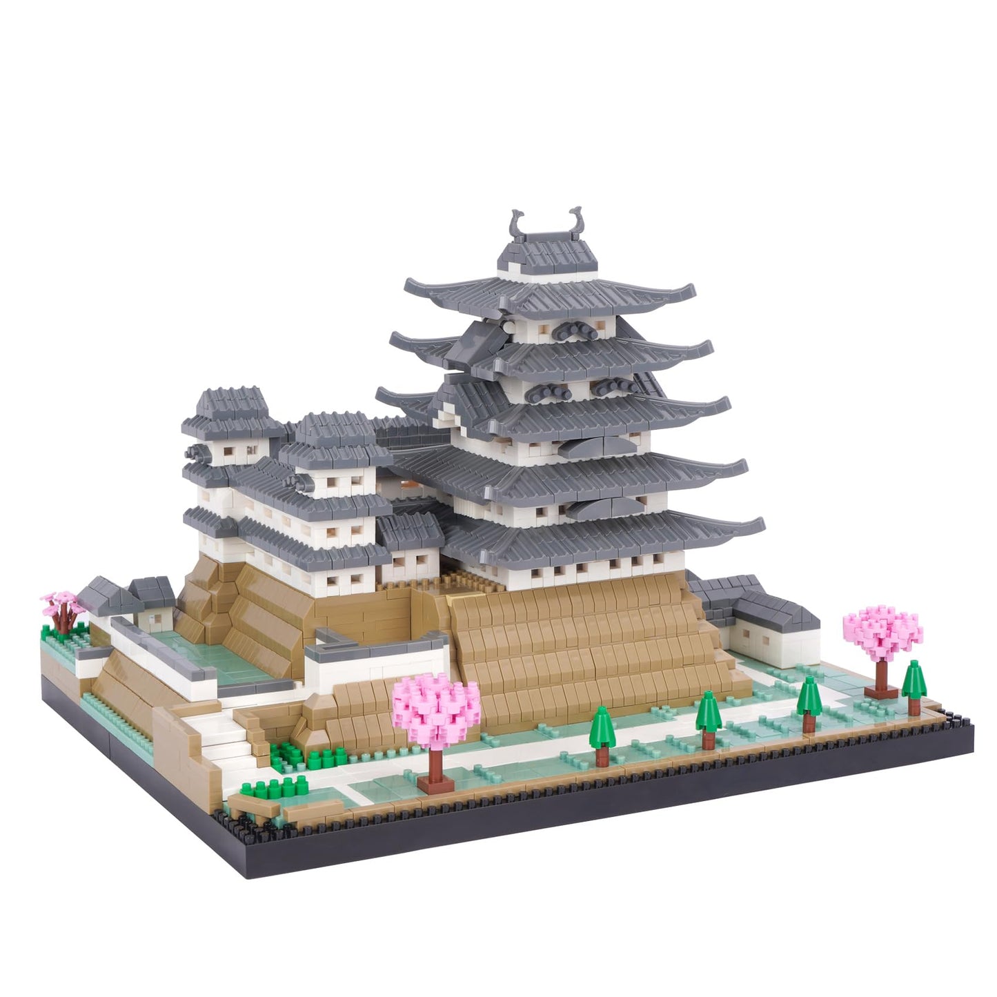 LULUFUN Blocs de Construction d'architecture, Ensemble de Mini Blocs de Construction de la Tour de Pise, Jouets Cadeaux pour Enfants et Adultes