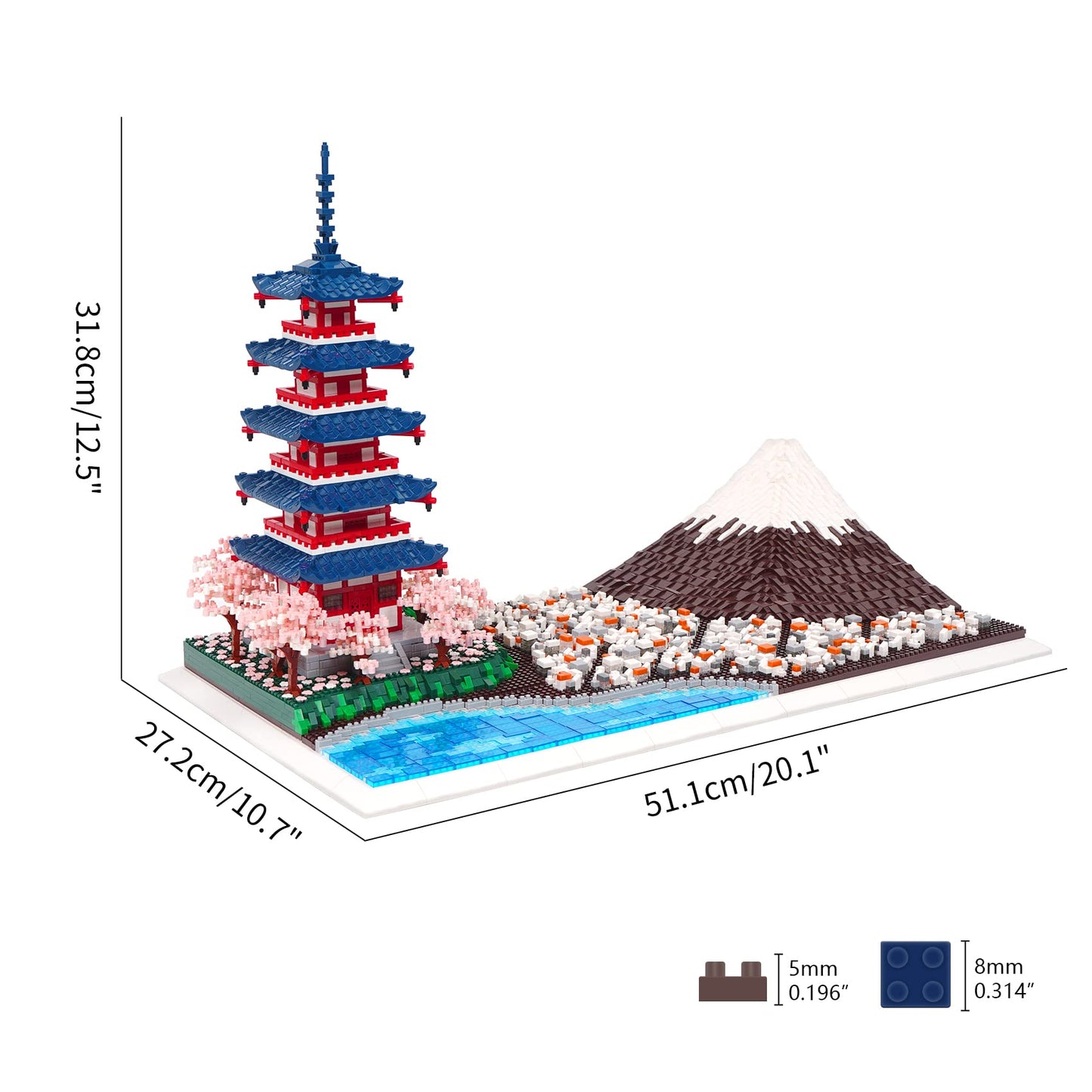 LULUFUN – Louvre Building Blocks Set (3377 pièces)