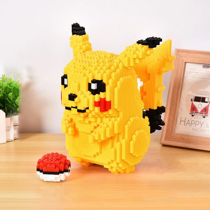 Figurine Pikachu – Diamond Micro Building Blocks (5210 pièces)