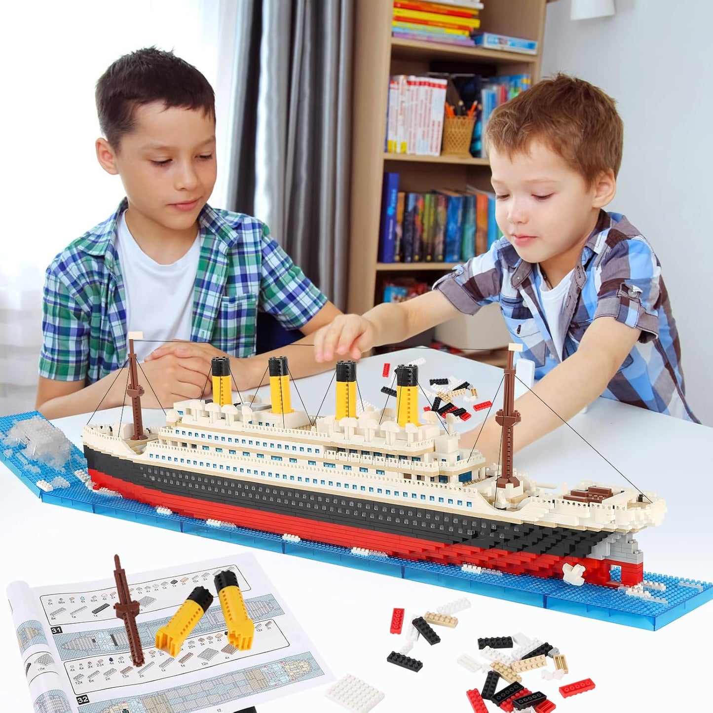 Titanic – Ensemble de blocs de construction (4100+ pièces)