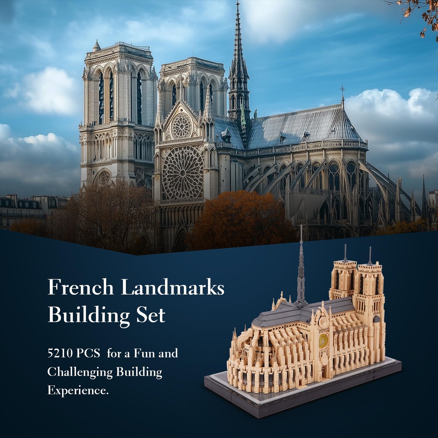 Mini Building Blocks – Église à neuf tours