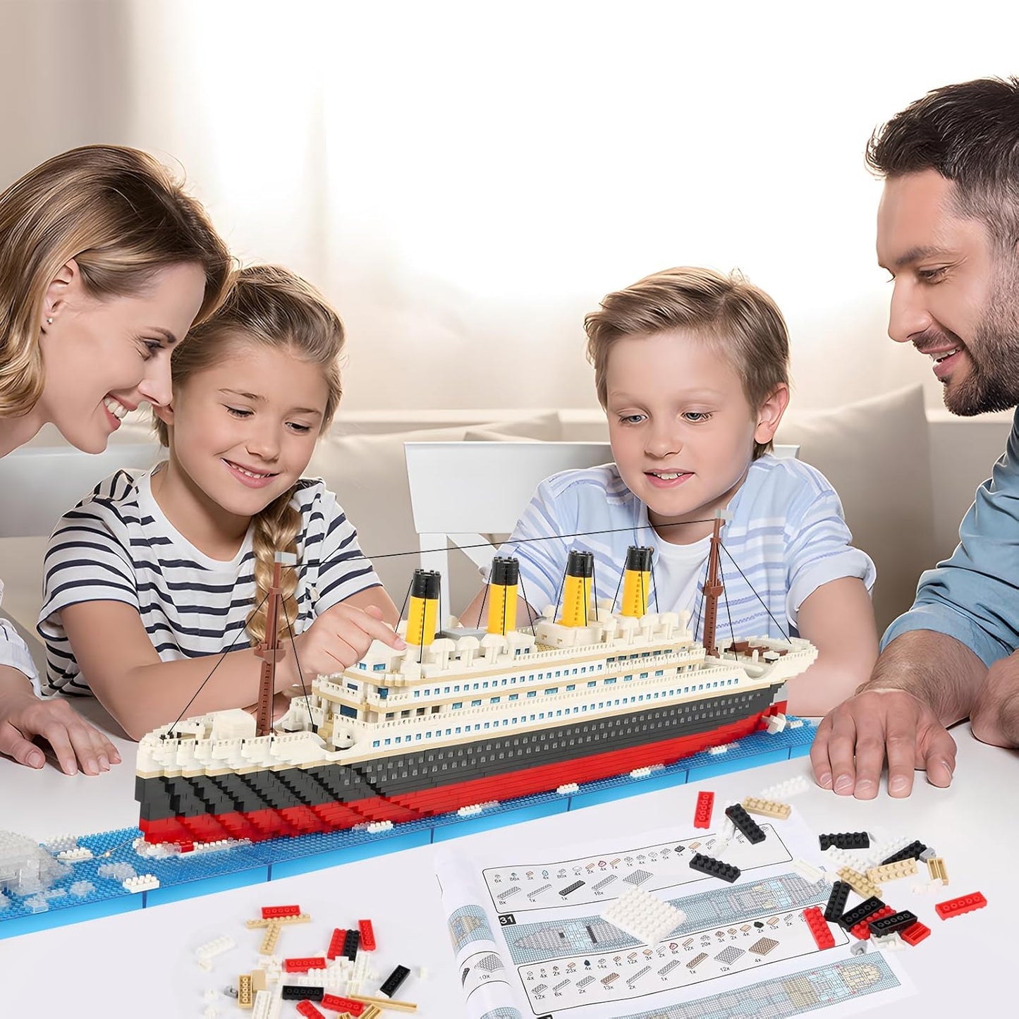 Titanic – Ensemble de blocs de construction (4100+ pièces)