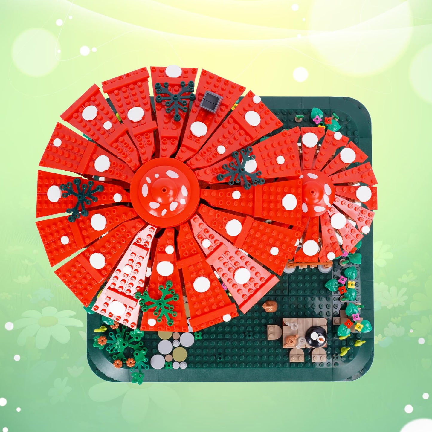 LULUFUN Blocs de Construction d'architecture, Ensemble de Mini Blocs de Construction de la Tour de Pise, Jouets Cadeaux pour Enfants et Adultes