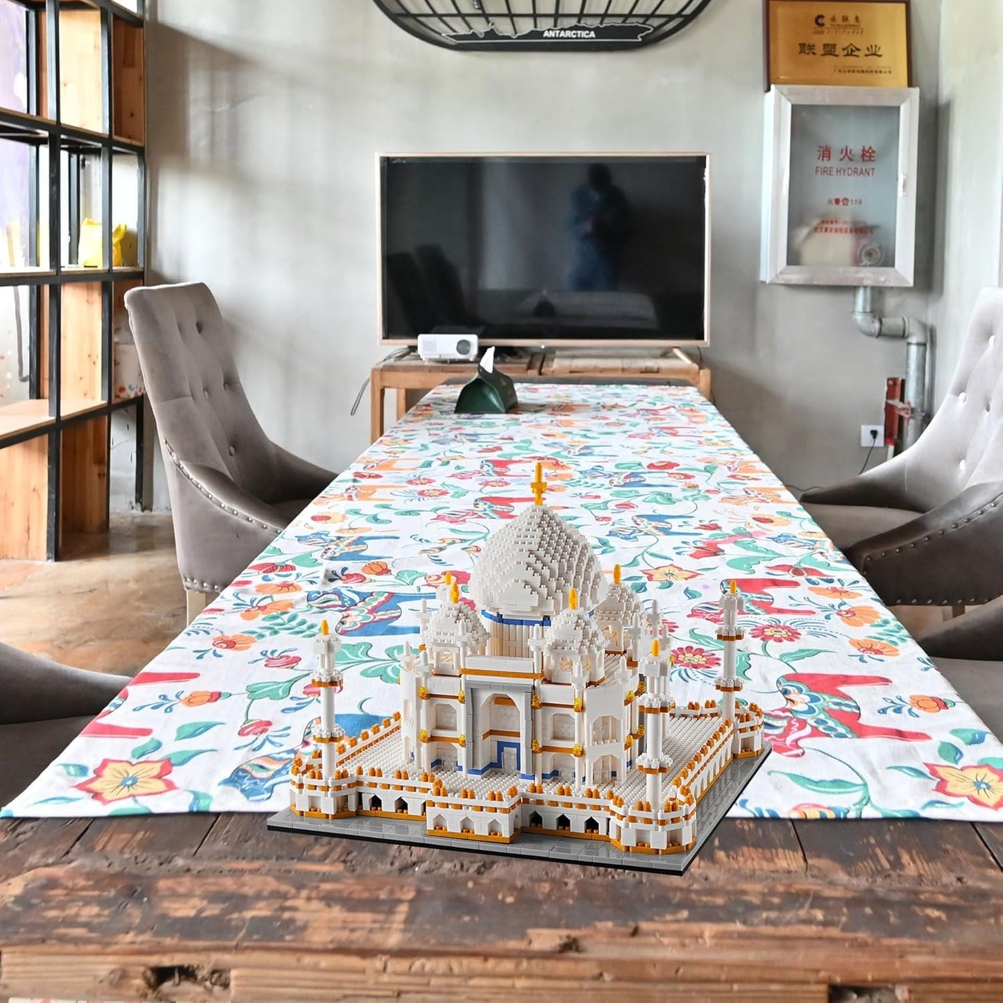 Taj Mahal – Ensemble de blocs de construction (réplique architecturale)