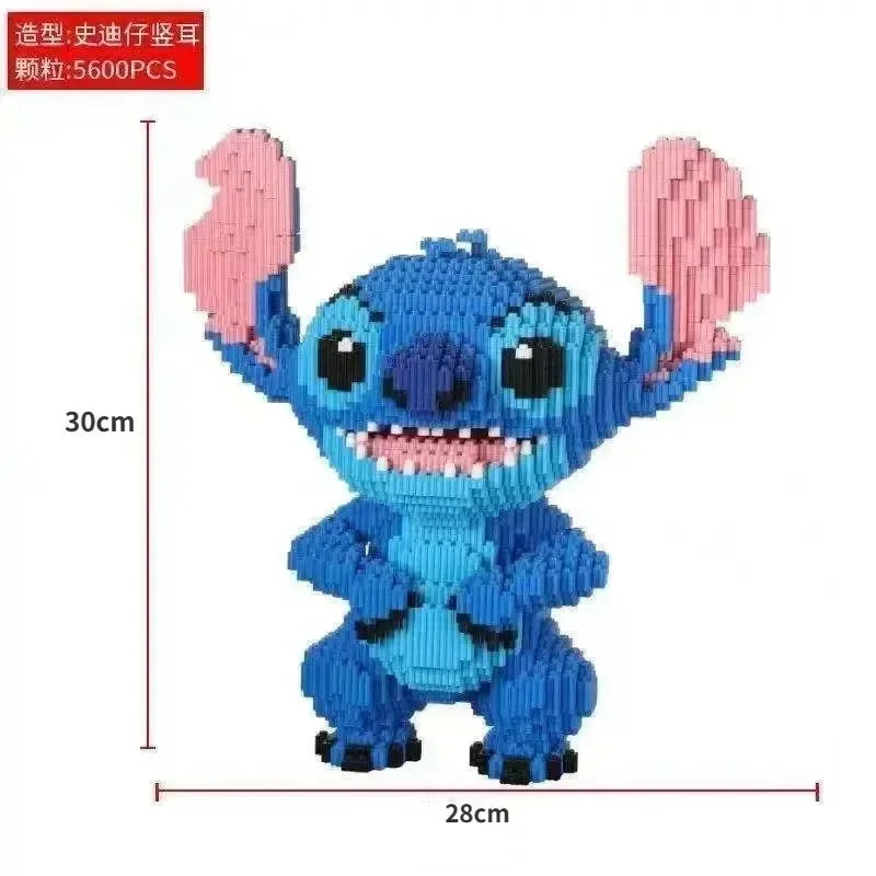 Figurine Stitch en briques – Statue décorative