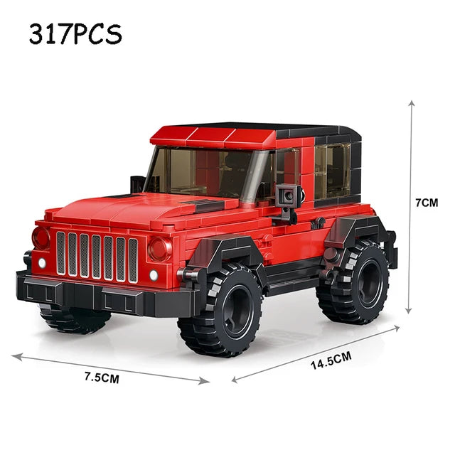 Speed Series – Racing Sports Supercar (MOC Technique)