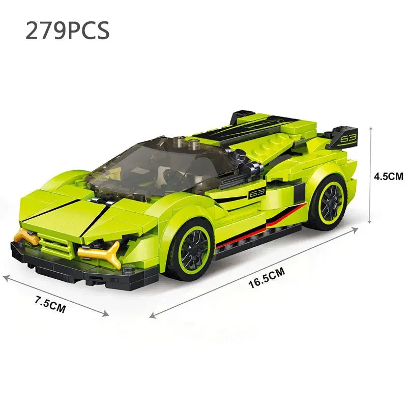 Speed Series – Racing Sports Supercar (MOC Technique)