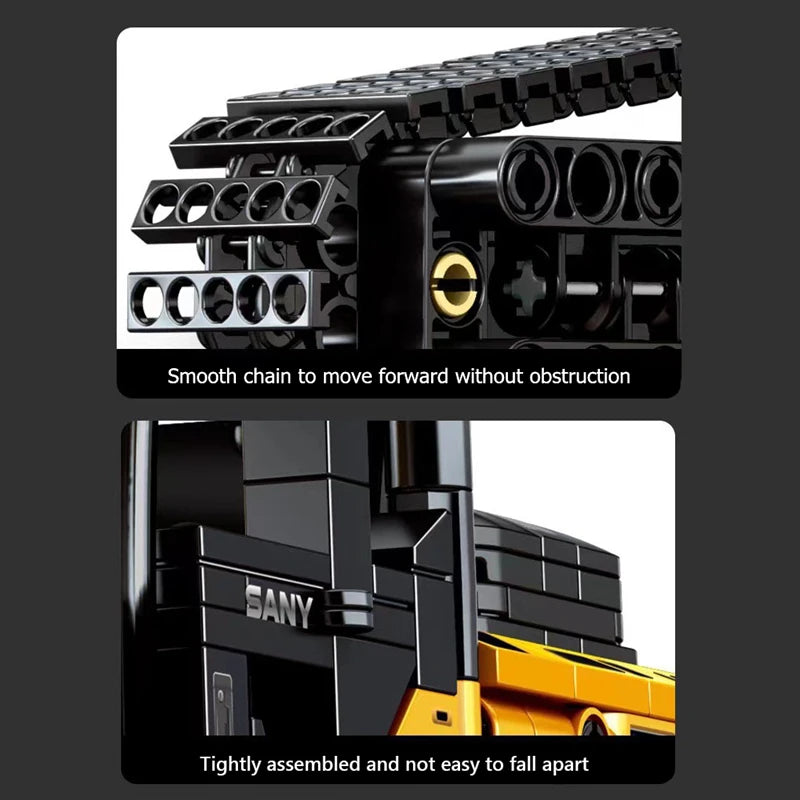 SEMBO BLOCK – Excavatrice de chantier (1022 pièces)