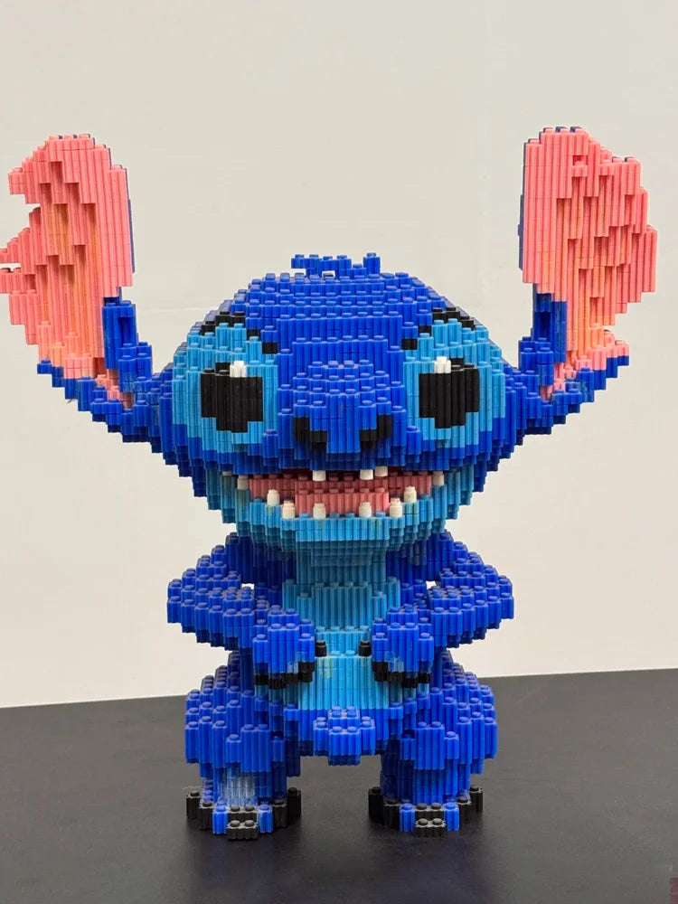Figurine Stitch en briques – Statue décorative
