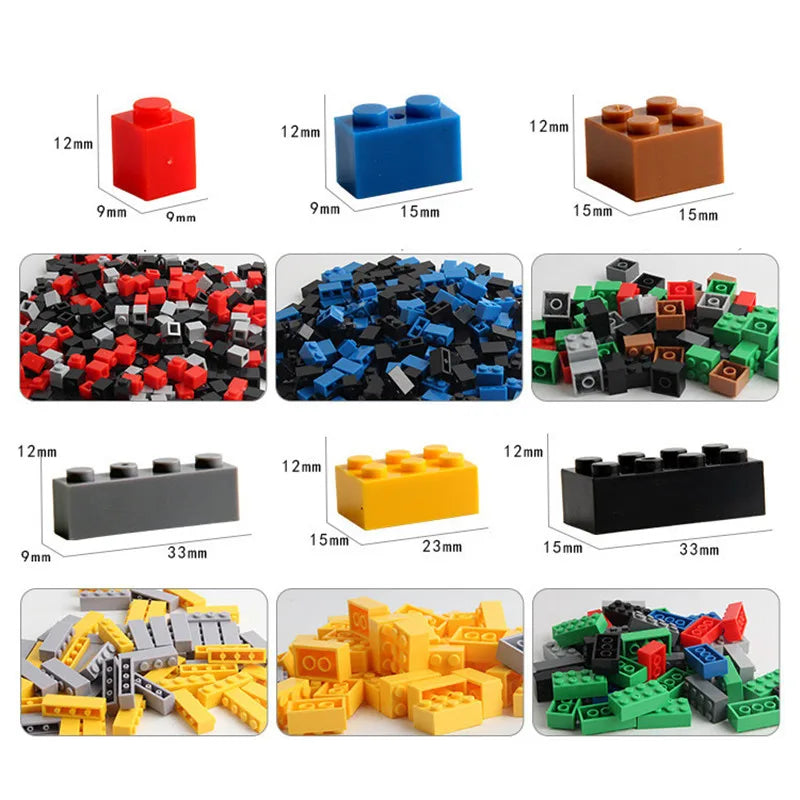 Set de construction créatif – 1000 pièces