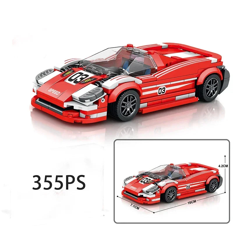 Speed Series – Racing Sports Supercar (MOC Technique)